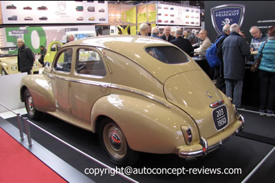 1950 Peugeot 203 Sedan - Exhibit Les Amoureux des Peugeot 203 et 403.